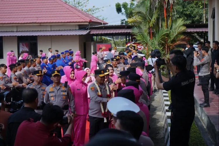 Kapolda Kaltim Kunjungi Polres Bontang, Tekankan Soliditas dan Profesionalisme Personel