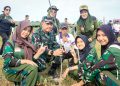 HUT ke-81 TNI, Kodam VI/Mlw Tanam 277 Ribu Pohon Serentak