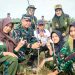 HUT ke-81 TNI, Kodam VI/Mlw Tanam 277 Ribu Pohon Serentak