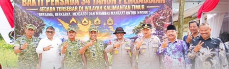 Ground Breaking Program Tentara Manunggal Air Bersih, Wujud Sinergi TNI-Polri dan Masyarakat Penuhi Kebutuhan Air Bersih