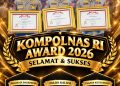 Polda Kaltim, Polresta Balikpapan dan Polres Kutai Barat Tembus Lima Besar Kompolnas Awards 2026