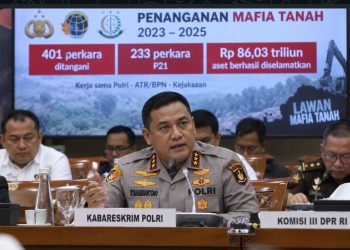 Mafia Tanah Ancam Negara dan Warga, Polri Selamatkan Aset Rp86,03 Triliun