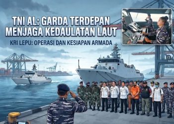 TNI AL Kerahkan 5 Kapal Perang Cari 5 Jurnalis Hilang di Perairan Anak Krakatau