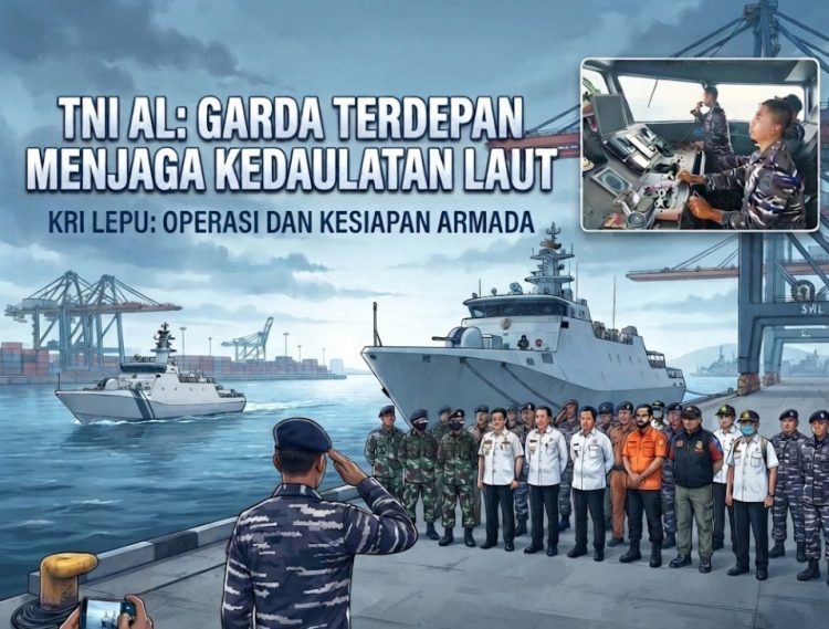 TNI AL Kerahkan 5 Kapal Perang Cari 5 Jurnalis Hilang di Perairan Anak Krakatau