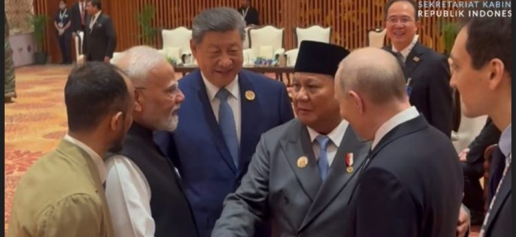 Jelang KTT BRICS, Prabowo Satu Meja dengan Modi, Putin, dan Xi Jinping