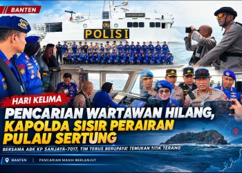 Hari Kelima Pencarian Wartawan Hilang, Kapolda Sisir Perairan Pulau Sertung