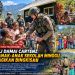 Patroli Damai Cartenz di Puncak Jaya, Sapa Anak-anak Sekolah Minggu dan Bagikan Bingkisan