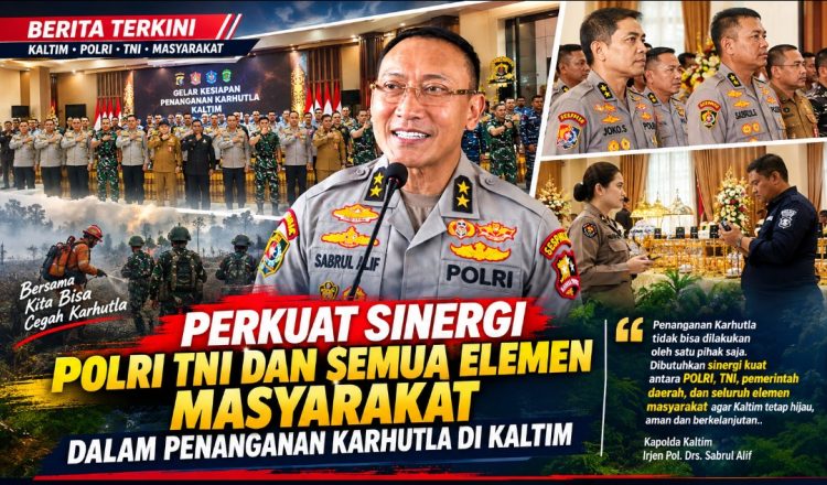 Kapolda Kaltim: Perang Lawan Karhutla Tak Bisa Sendirian, 16 Orang Sudah Jadi Tersangka