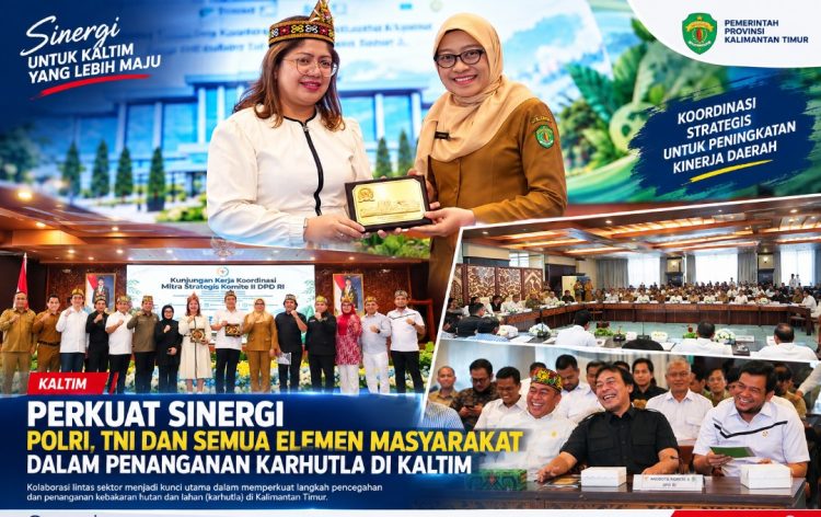 Pemprov Kaltim Gandeng DPD RI dan Kementerian LH Perkuat Penanganan Karhutla