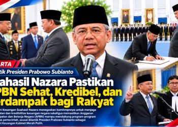 Suahasil Nazara Dilantik Jadi Menkeu, Tegaskan APBN Harus Sehat, Kredibel dan Berdampak bagi Rakyat