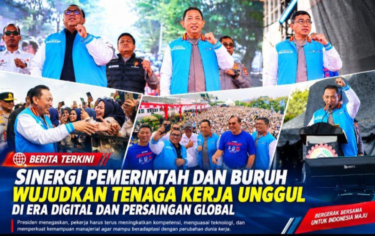 Kapolri Dorong Buruh Kuasai Teknologi, Kompetensi Jadi Kunci Hadapi Perubahan Dunia Kerja
