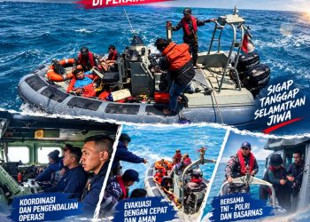 KRI Nala-363 Bergerak Cepat, 22 Korban KM Virgo Transport 8 Berhasil Diselamatkan