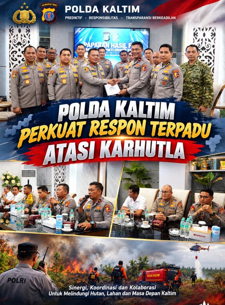 Karhutla Jadi Sorotan Serdik Sespimti Dikreg 36, Polda Kaltim  Perkuat Respons Terpadu