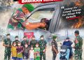 Cegah Dampak Karhutla, Brigif TP 85/BTC Turun ke Jalan Bagikan Masker Gratis