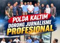 Media dan Polisi Satu Suara Lawan Berita Provokatif, Dir Intelkam Polda Kaltim Dorong Jurnalisme Profesional