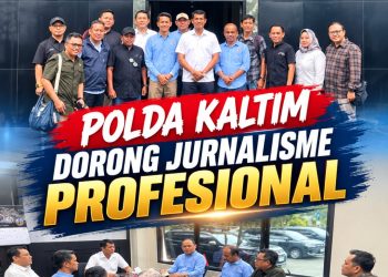 Media dan Polisi Satu Suara Lawan Berita Provokatif, Dir Intelkam Polda Kaltim Dorong Jurnalisme Profesional