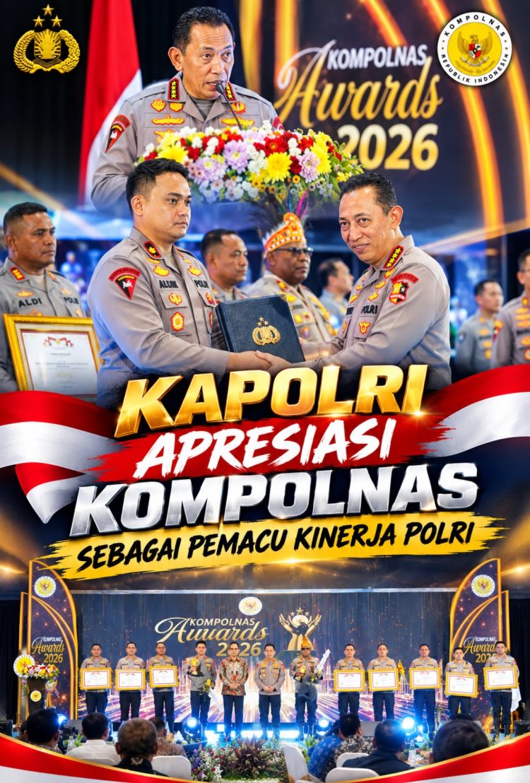 Kapolri: Kompolnas Awards Harus Terus Berlanjut, Jadi Cambuk Kinerja Polri