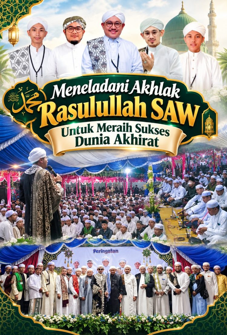 Pondok AL Barokah Balikpapan Gelar Maulid Nabi, Gema Habsyi dan Tausiah Tiga Habaib