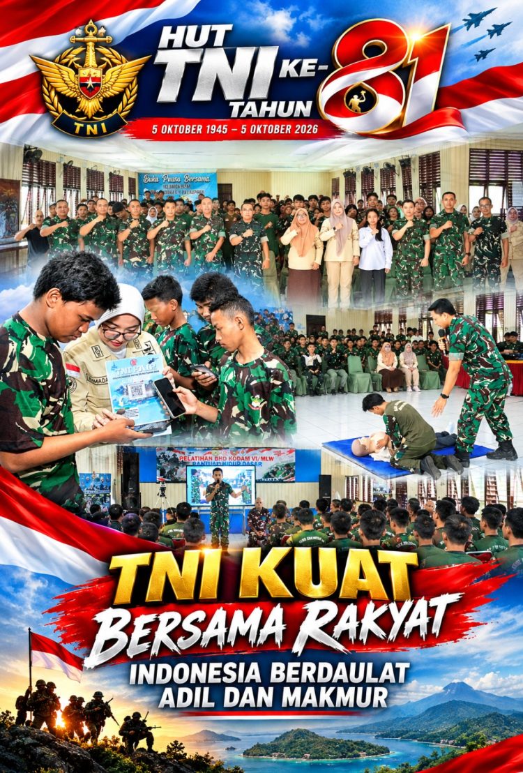 Ratusan Pelajar Kartika Digembleng Jadi Penyelamat Jiwa, RS TNI Ajarkan Teknik BHD Jelang HUT ke-81 TNI