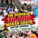 TNI Sediakan 30 Ribu Porsi Makan Gratis di Monas, Warga Kagum Saksikan Hiburan Alutsista