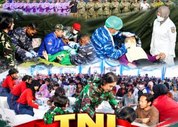 Bakti Sosial Kesehatan HUT ke-81 TNI Digelar Serentak, Puluhan Ribu Warga Rasakan Layanan  Kesehatan Gratis