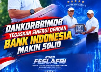 FESLAFBI 2026 di Mako Brimob, Dankorbrimob Tegaskan Sinergi dengan Bank Indonesia Makin Solid