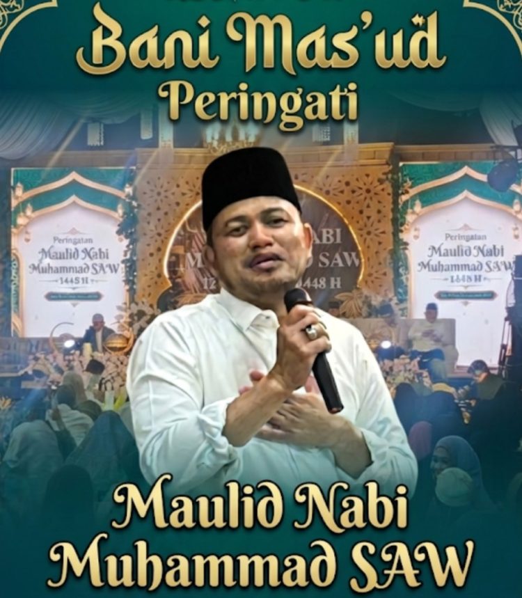 Peringati Maulid Nabi 1448 H, Bani Mas’ud Tekankan Keteladanan Rasulullah dan Pentingnya Pendidikan