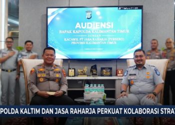 Kapolda Kaltim Perkuat Sinergi dengan Jasa Raharja, Keselamatan Lalu Lintas Jadi Sorotan