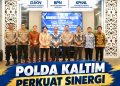 Polda Kaltim Perkuat Sinergi dengan DJKN dan BPN, Sertifikat HGB SPN Diserahkan