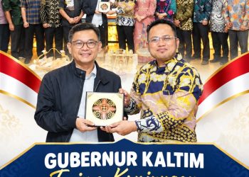 Gubernur Kaltim Terima Kunjungan Gubernur Lemhannas, Bahas Penguatan Karakter Kebangsaan Generasi Muda