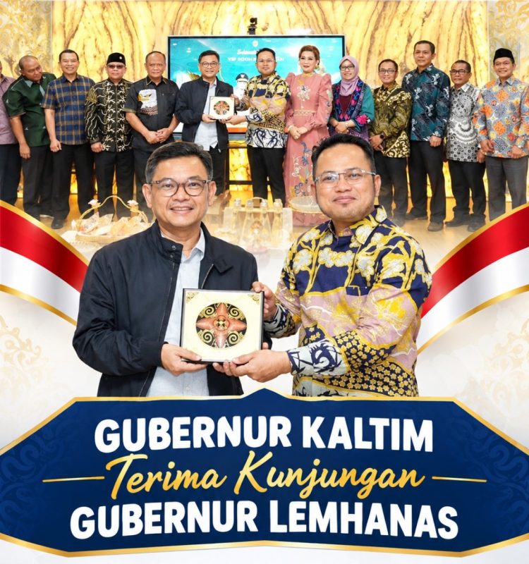 Gubernur Kaltim Terima Kunjungan Gubernur Lemhannas, Bahas Penguatan Karakter Kebangsaan Generasi Muda