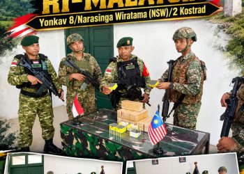 Satgas Pamtas Yonkav 8/NSW/2 Kostrad Gagalkan Penyelundupan 5.000 Detonator Aktif di Perbatasan