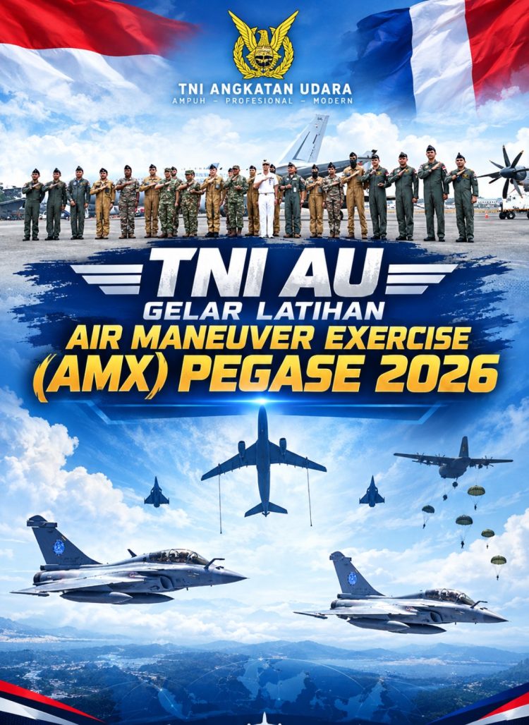TNI AU dan FASF Perkuat Interoperabilitas Kekuatan Udara melalui AMX Pegase 2026