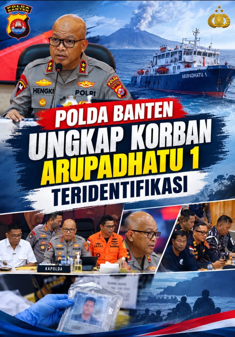 Polda Banten Ungkap Korban Arupadhatu 1 Teridentifikasi, Jenazah Ditemukan di Pulau Enggano