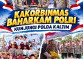 Kakorbinmas Baharkam Polri Kunjungi Polda Kaltim, Perkuat Bhabinkamtibmas dan Dukungan Operasional