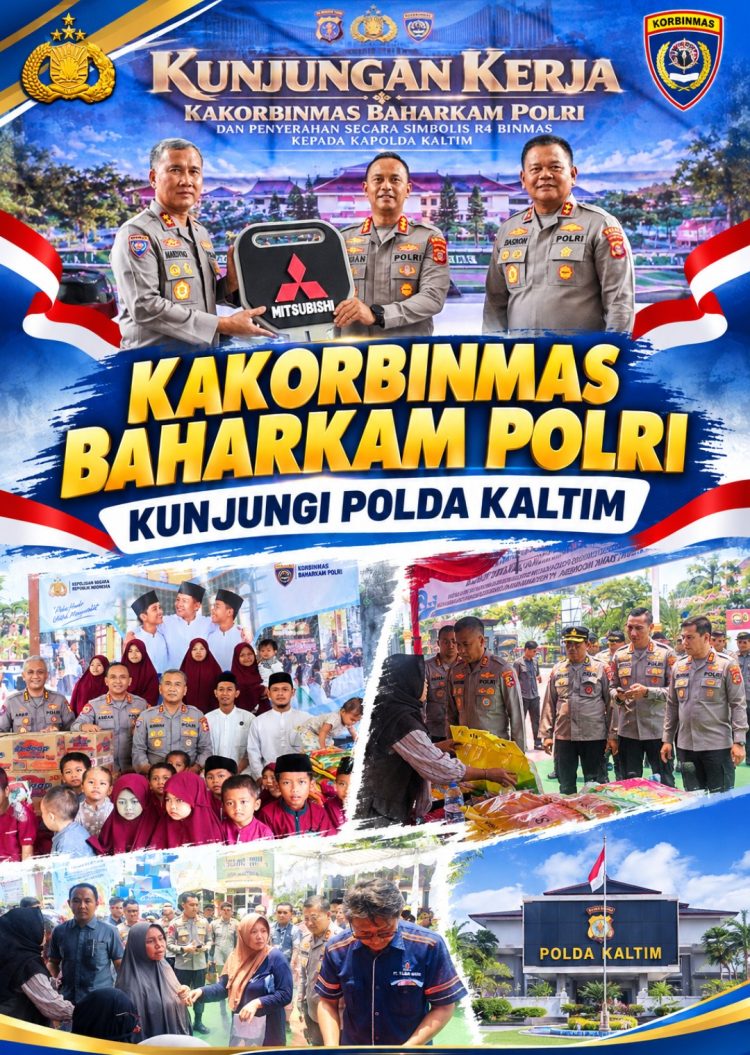 Kakorbinmas Baharkam Polri Kunjungi Polda Kaltim, Perkuat Bhabinkamtibmas dan Dukungan Operasional