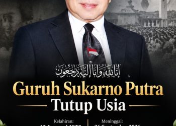 Guruh Soekarno Putra Tutup Usia, Putra Bungsu Bung Karno Meninggal Dunia
