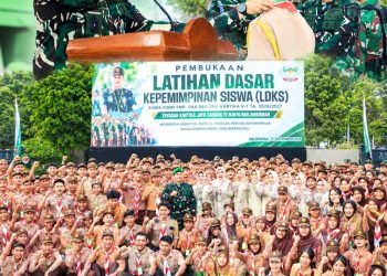 Pangdam VI/Mulawarman Gembleng 422 Siswa Kartika V-1 Jadi Generasi Pemimpin Berkarakter”.