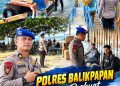 Polairud Polresta Balikpapan Gencarkan Patroli Perairan, Sasar Nelayan dan Pesisir