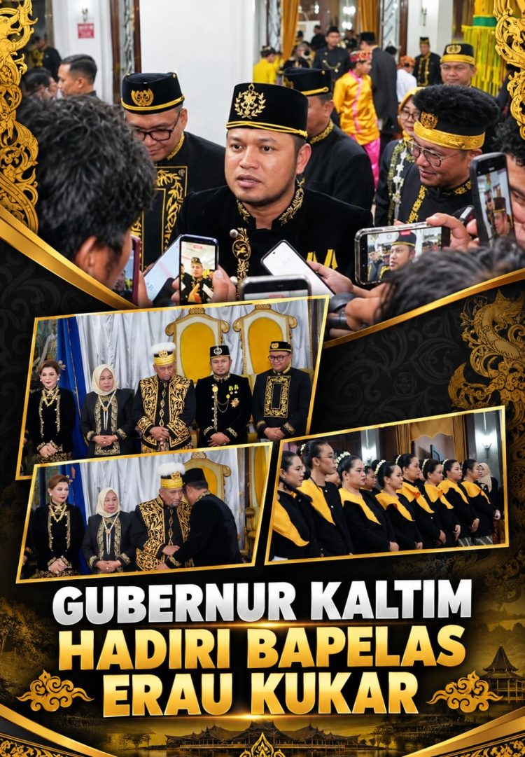 Gubernur Kaltim Hadiri Bepelas Erau 2026, Tegaskan Warisan Budaya Kutai Wajib Dilestarikan
