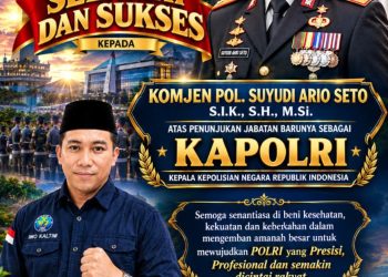 Pergantian Kapolri, Ketua IWO Kaltim Berharap Suyudi Ario Seto Bawa Angin Segar bagi Iklim Hukum Indonesia