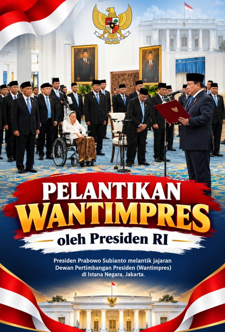 Prabowo Lantik Pratikno sebagai Ketua Wantimpres