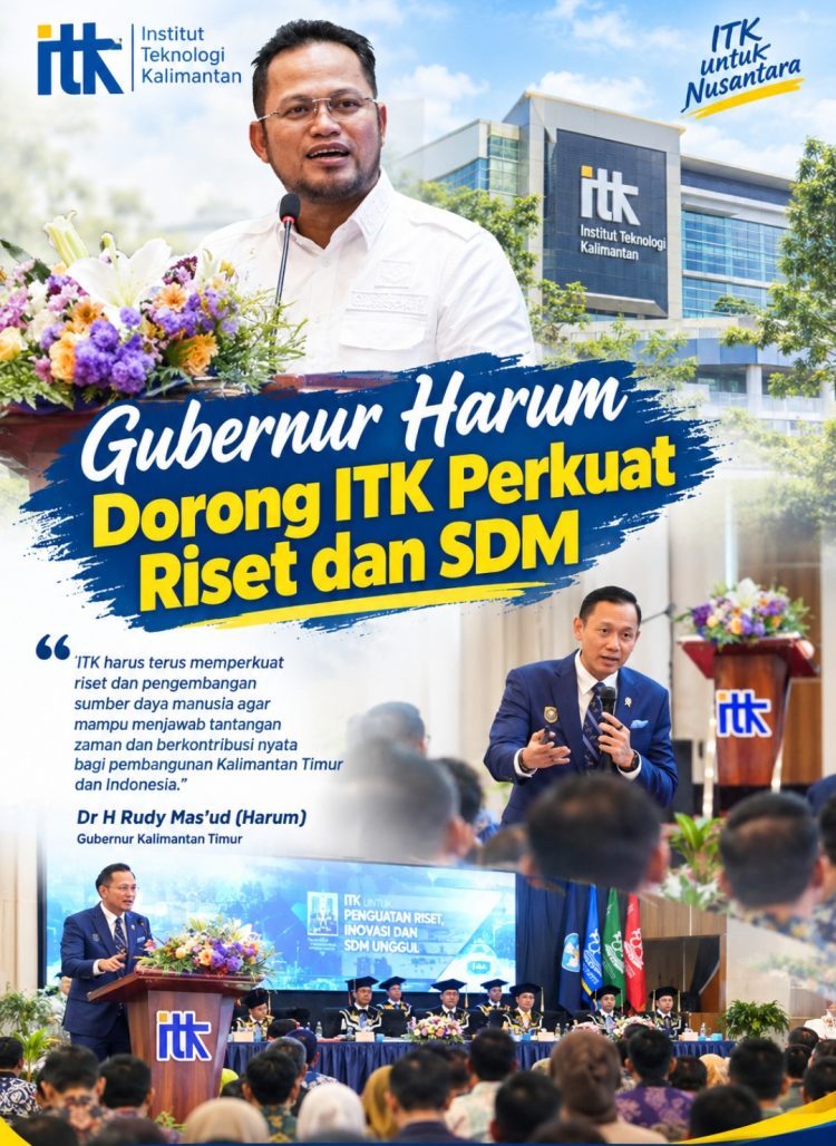 Gubernur Harum Dorong ITK Perkuat Riset dan SDM untuk Kaltim dan Nusantara