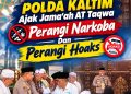 Sholat Jumat di At-Taqwa, Kapolda Kaltim Serukan Perangi Narkoba dan Bijak Bermedsos