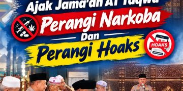Sholat Jumat di At-Taqwa, Kapolda Kaltim Serukan Perangi Narkoba dan Bijak Bermedsos