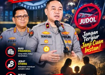 Polri Ingatkan Bahaya Judi Online: Jangan Korbankan Uang dan Keluarga demi Janji Cuan Instan