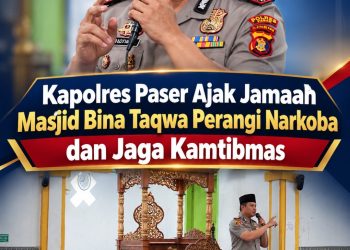 Kapolres Paser Ingatkan Bahaya Narkoba dan Judi Online, Ajak Orang Tua Awasi Anak