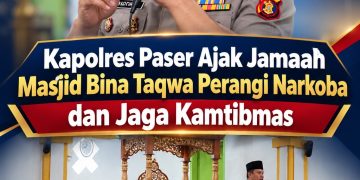 Kapolres Paser Ingatkan Bahaya Narkoba dan Judi Online, Ajak Orang Tua Awasi Anak