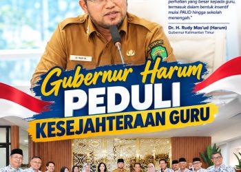 Gubernur Kaltim Rudy Mas’ud Tegaskan Komitmen Perhatikan Kesejahteraan Guru
