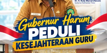 Gubernur Kaltim Rudy Mas’ud Tegaskan Komitmen Perhatikan Kesejahteraan Guru